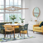 Décoration, luminaire - Suspension twist Rif brut