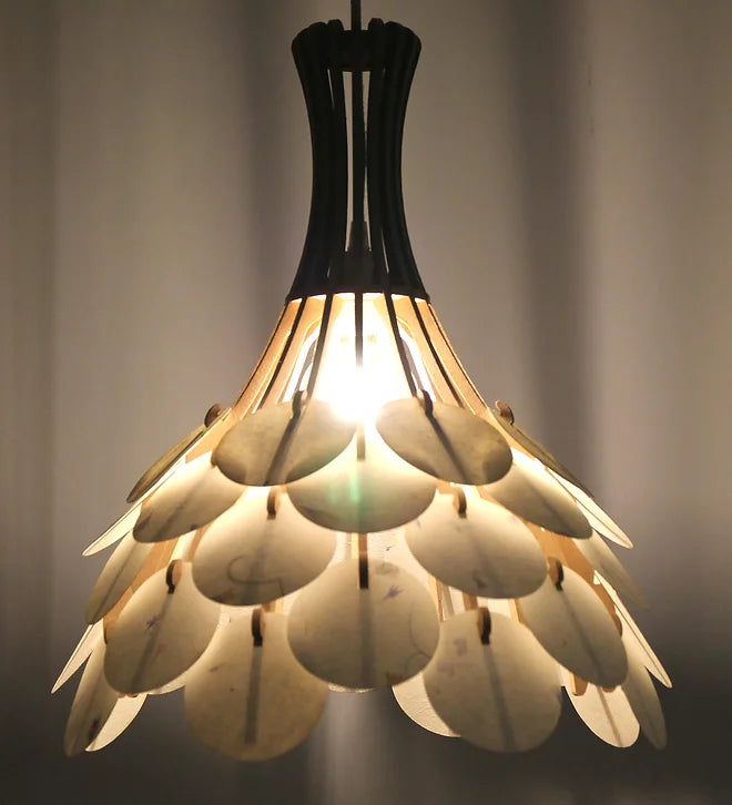 Décoration, luminaire, Rif - Suspension pétale en papier
