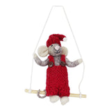 Mouse on his swing