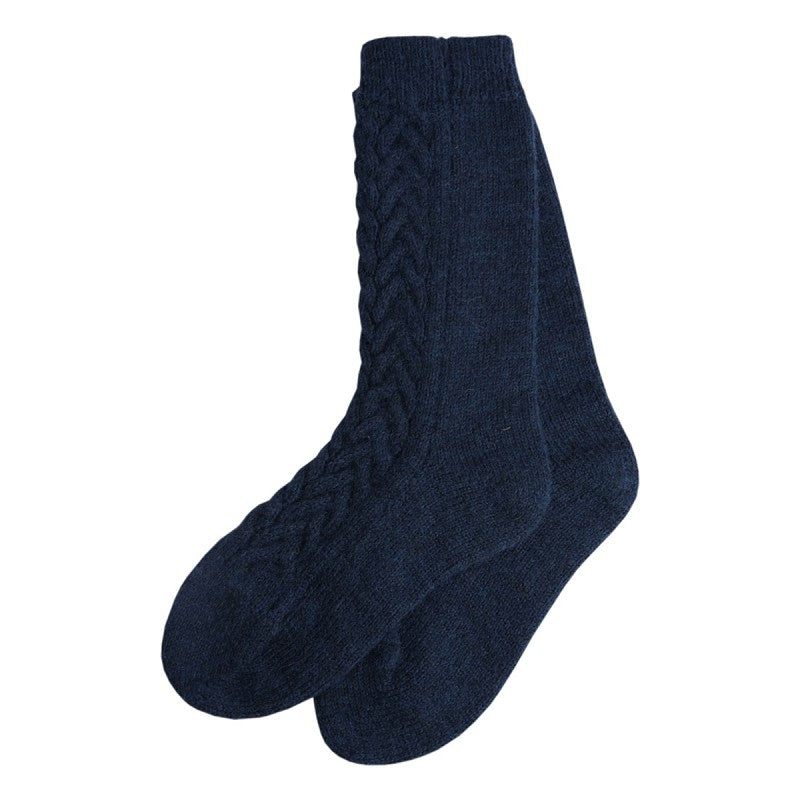 Mode femme - chaussettes d'hiver The moshi bleu