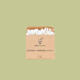 Cotons-tiges en bambou