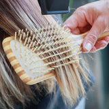 Brosse à cheveux en bambou Large