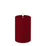 Bougie LED bordeaux - deluxe homeart