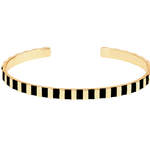 Bijoux - jonc inès noir bangle up