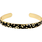 Bijoux - jonc tina noir bangle up