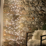 Sapin mural lumineux