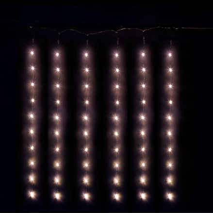 Décoration - Rideau D'etoiles Led Avec Secteur Fiorira un giardino