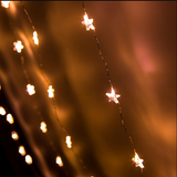 Décoration - Rideau D'etoiles Led Avec Secteur Fiorira un giardino