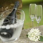 Décoration - seau à champagne en méthacrylate