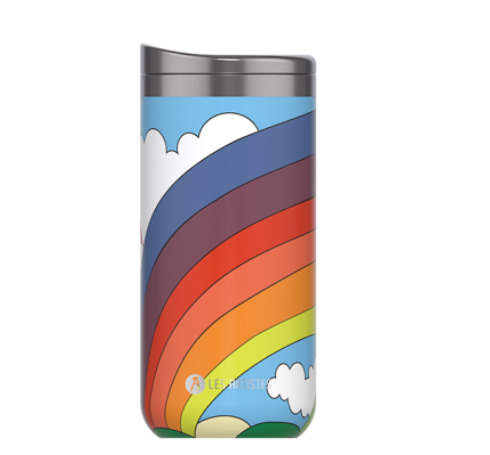 Mug isotherme rainbow - les artistes