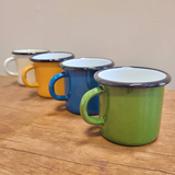 Tasse en émail d'Ukraine