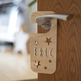 Plaque poignée de porte décorative