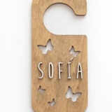Plaque poignée de porte décorative