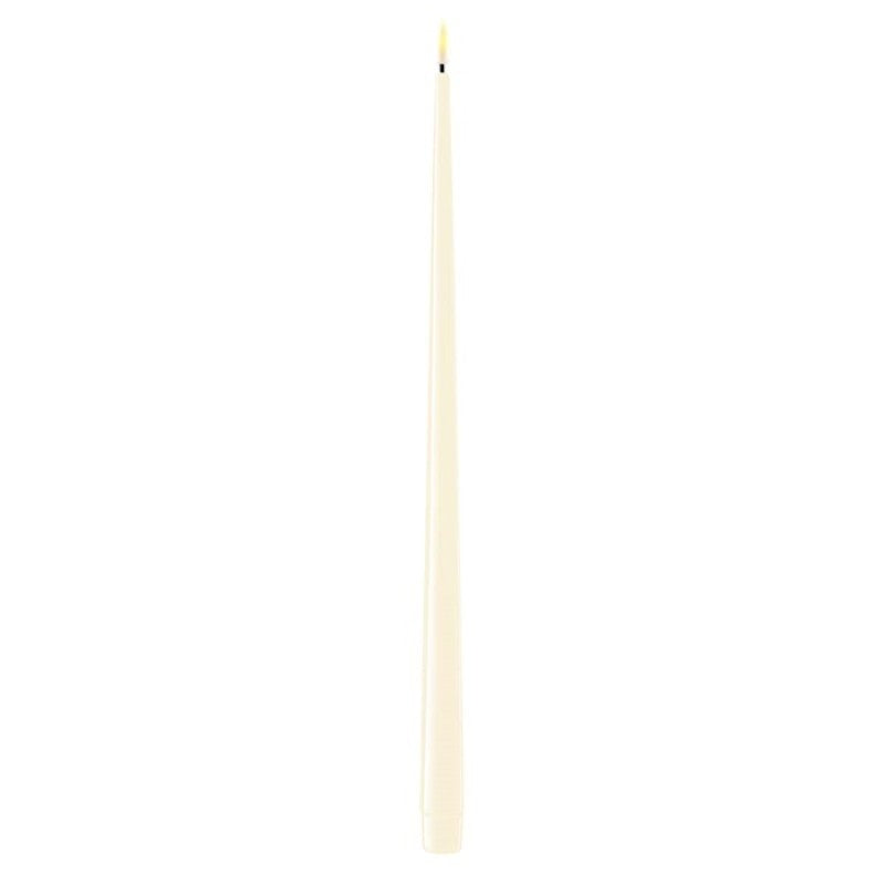 Bougie outdoor LED - diner aux chandelles crème