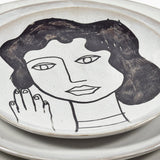 Assiette La mère fait à la main par un designer - Serax
