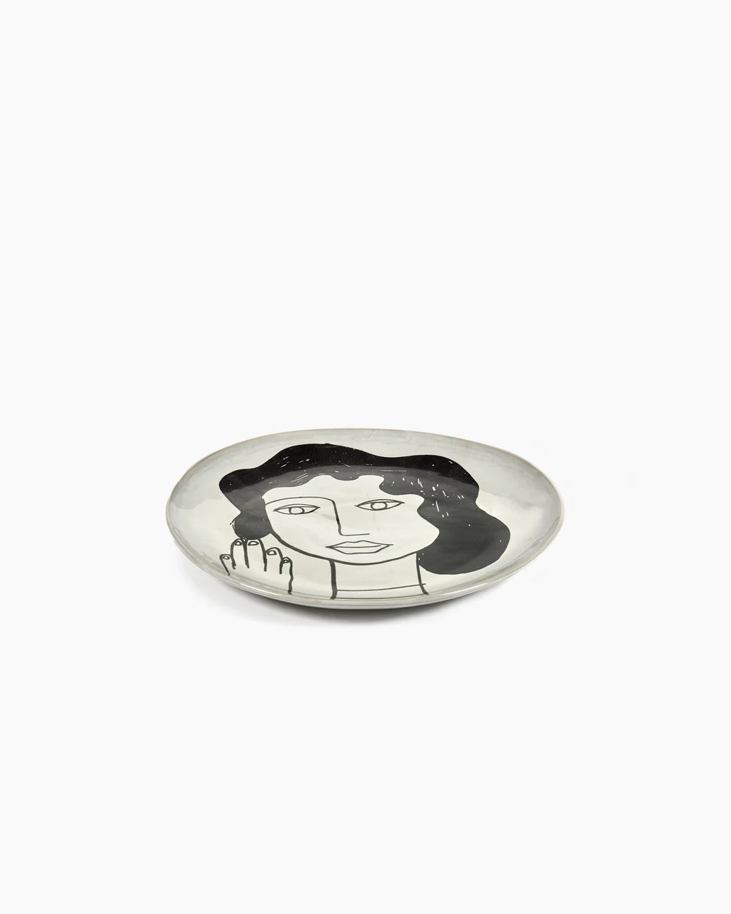 Assiette La mère - fait à la main par un designer - Serax