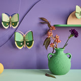 Set de 3 Fern striped butterflies