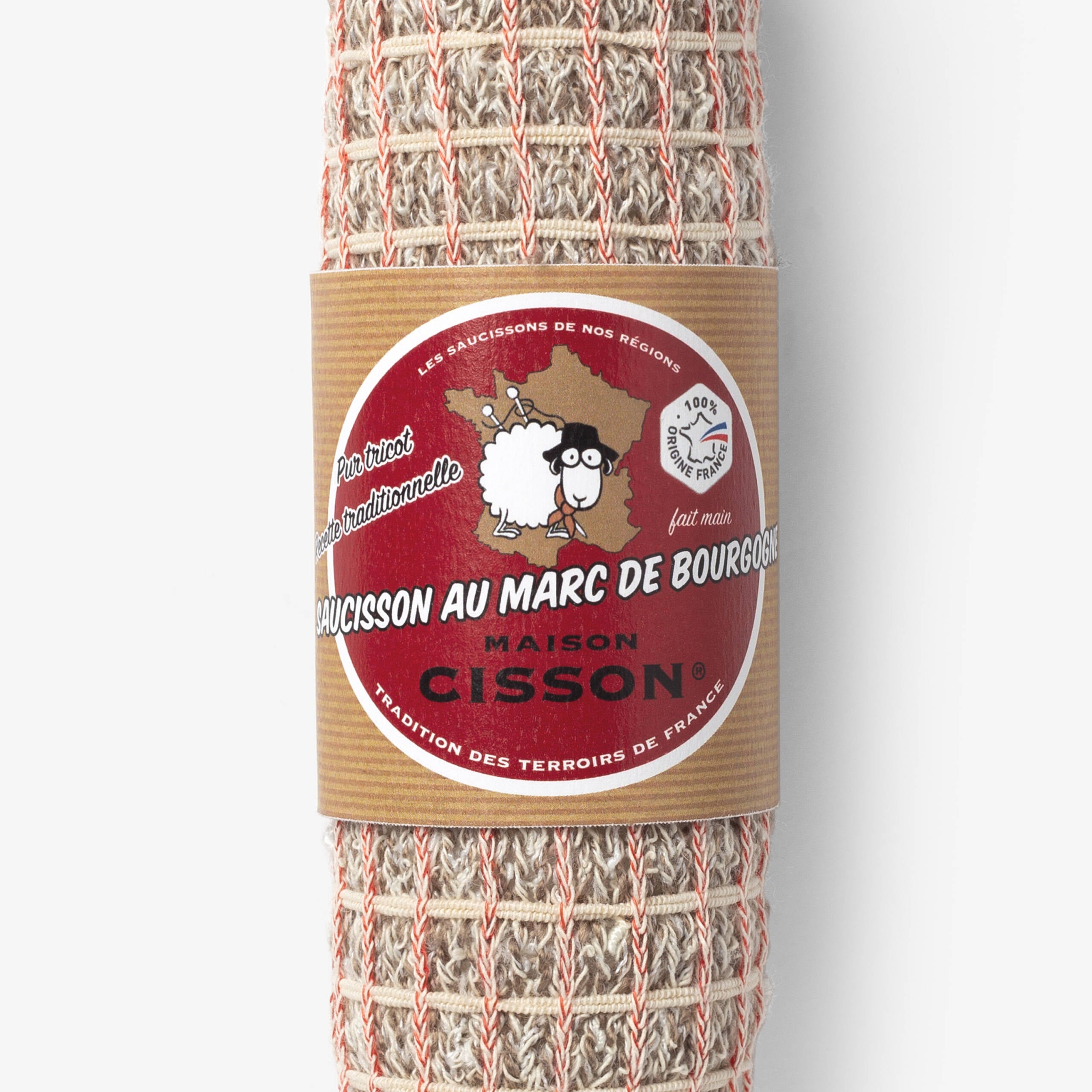 Maison Cisson - Décoration, Saucisson au Marc de Bourgogne