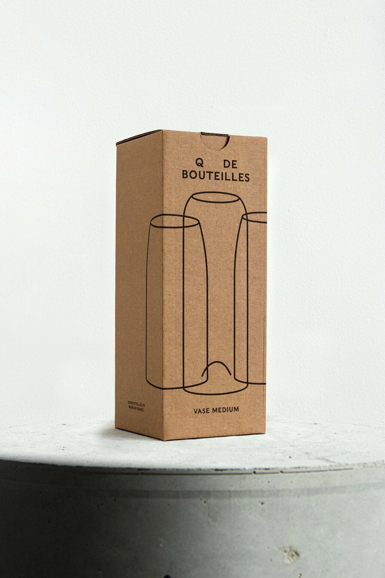 Vase collection épémère 35000 - Q de bouteilles