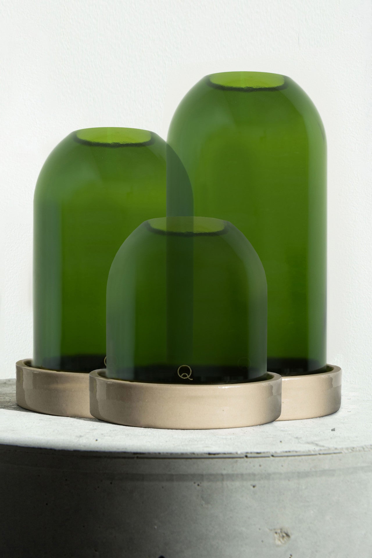 Cloche photophore - Q de bouteilles