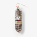 Saucisson aux noix du perigord tricoté en laine - maison cisson