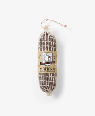Saucisson aux noix du perigord tricoté en laine - maison cisson