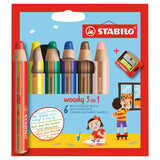 Crayons gras stabilo Woody