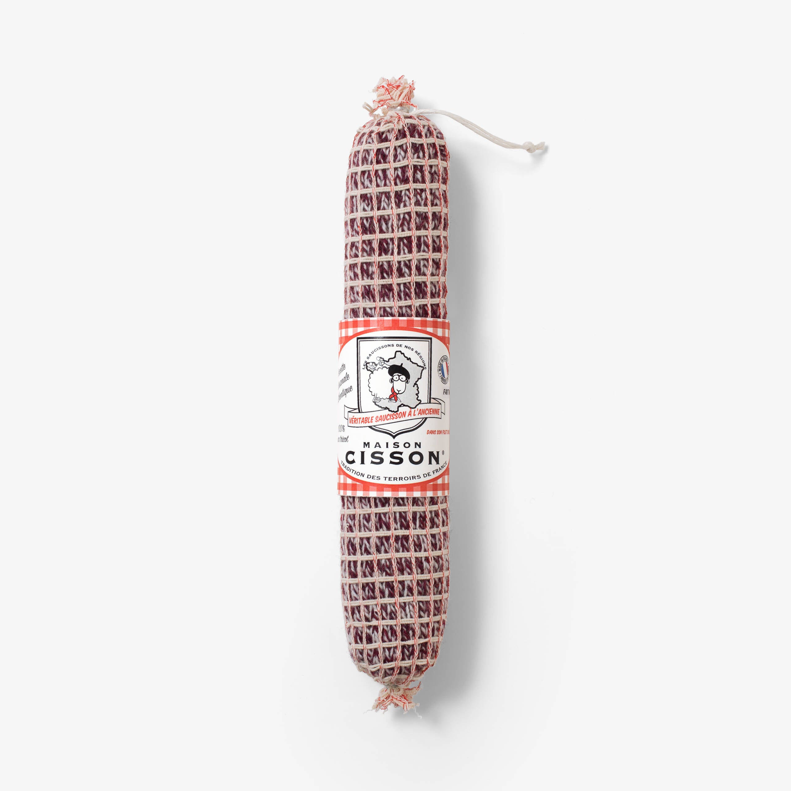 Faux saucisson en laine - Saucisson à l'ancienne - maison cisson