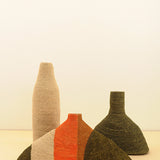 Water hyacinth vase trio