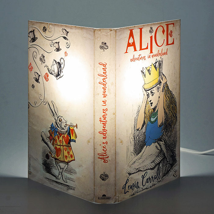 Décoration, luminaire - Art Frigo Italy, Abat-Book Alice aux pays des merveilles