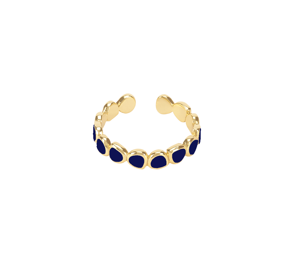 bague lumi bleu nuit - bangle up