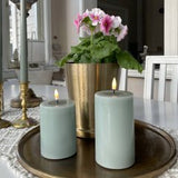 Bougie LED outdoor - Deluxe home art Vert sauge
