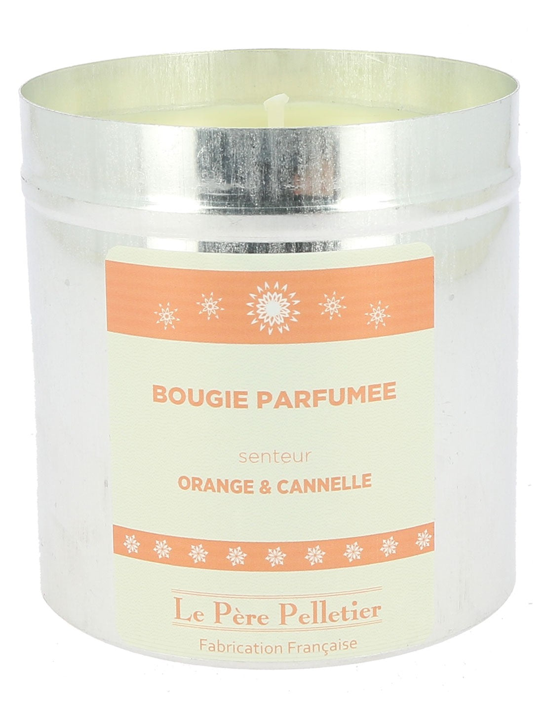 bougie parfumée de noël - orange cannelle