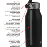 Gourde isotherme 2.0 Black pearl