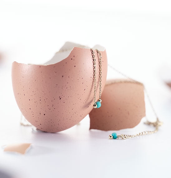 bijoux, bracelet collier Prague avec petite perle de couleur, bijoux l'eggstra