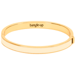 bracelet 0,7 bangle up  blanc sable