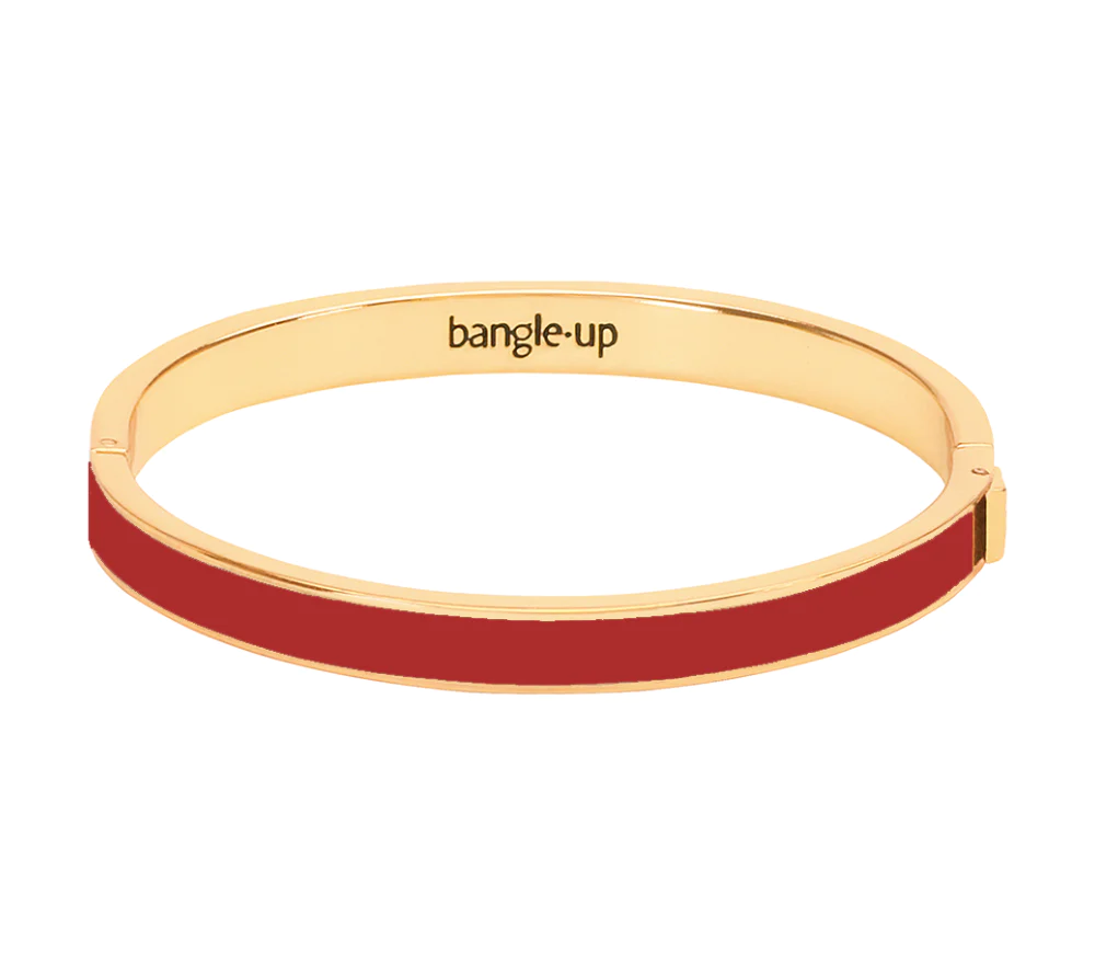 bracelet 0,7 bangle up rouge salsa