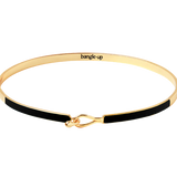 bracelet lily - bangle up - noir