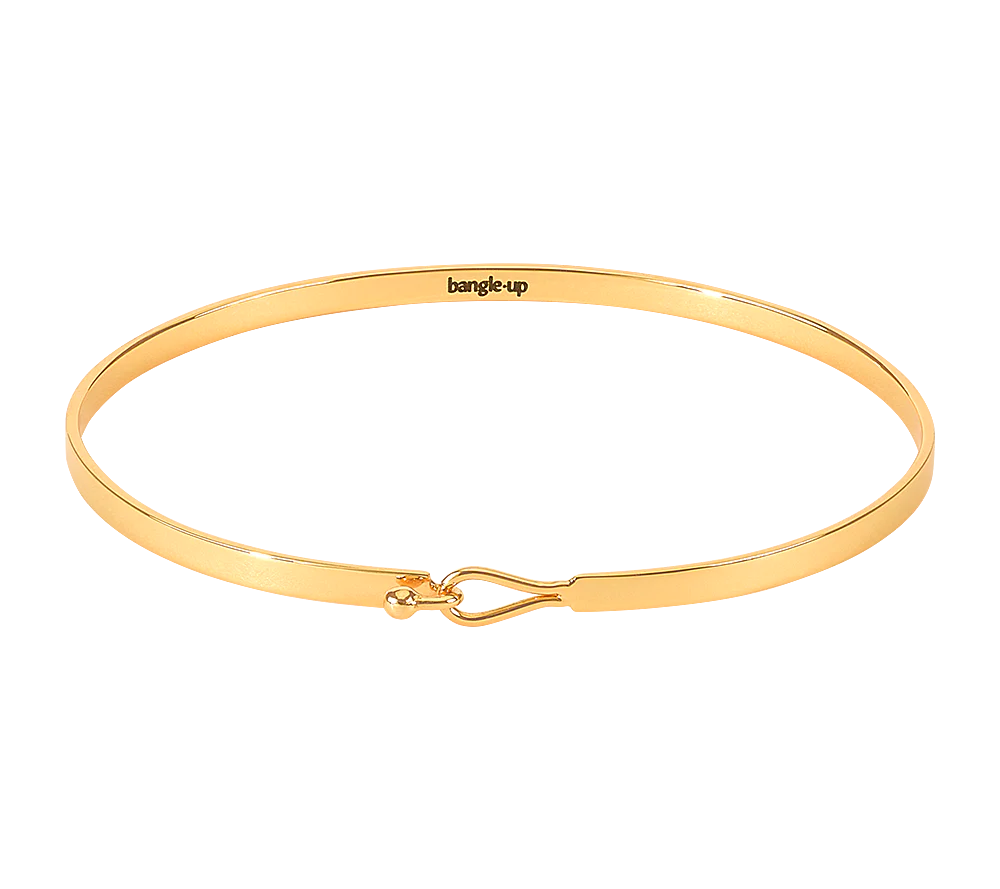 bracelet lily - bangle up - or light