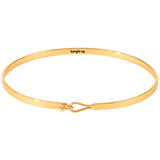 bracelet lily - bangle up - or light