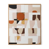 Tableau Décoratif en Bois - Collage