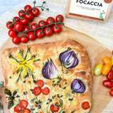 Focaccia - Bruschetta aux tomates