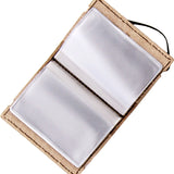 Porte cartes fermoir élastique - Cuir recyclé