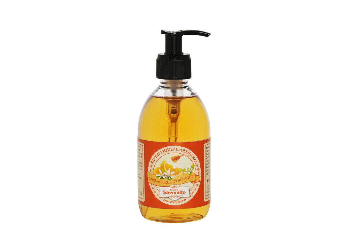 Savon liquide fleur d'oranger En Transparence Savon liquide fleur d'oranger En Transparence