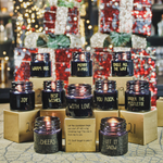 Calendrier de l'avent 10 bougies pour attendre Noël - My flame noir