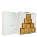 Calendrier de l'avent 10 bougies pour attendre Noël - My flame blanc