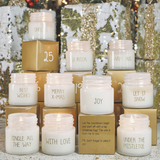 Calendrier de l'avent 10 bougies pour attendre Noël - My flame blanc