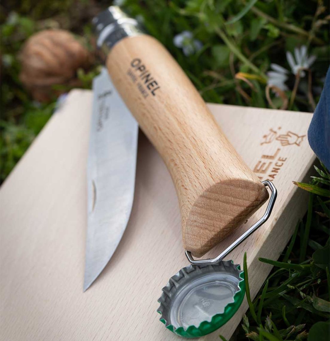 Opinel - couteau tire-bouchon décapsuleur n°10