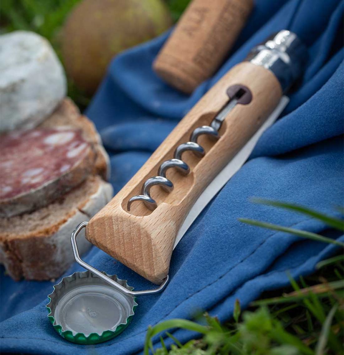 Opinel - couteau tire-bouchon décapsuleur n°10