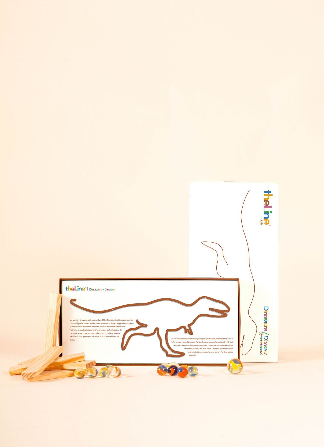 Skyline enfant tyranosaure